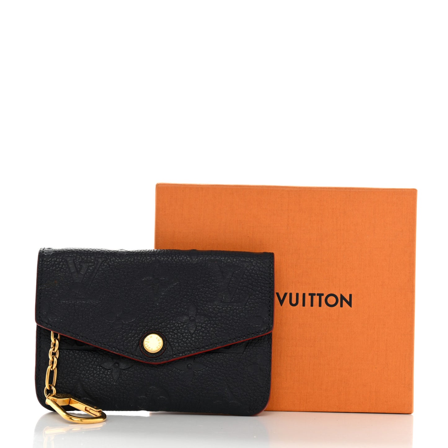 Empreinte Key Pouch Marine Rouge