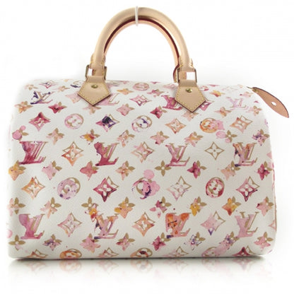 Louis Vuitton Watercolor Aquarelle Speedy 30 White 1 of 11