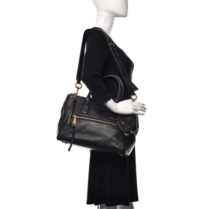 Marc Jacobs Textured Calfskin Medium Incognito Satchel Black 2 of 11
