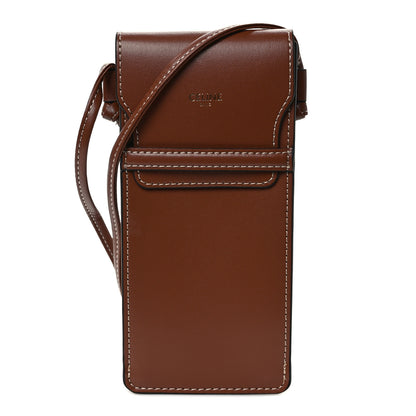 Celine Smooth Calfskin Sunglasses Pouch Tan 1 of 8