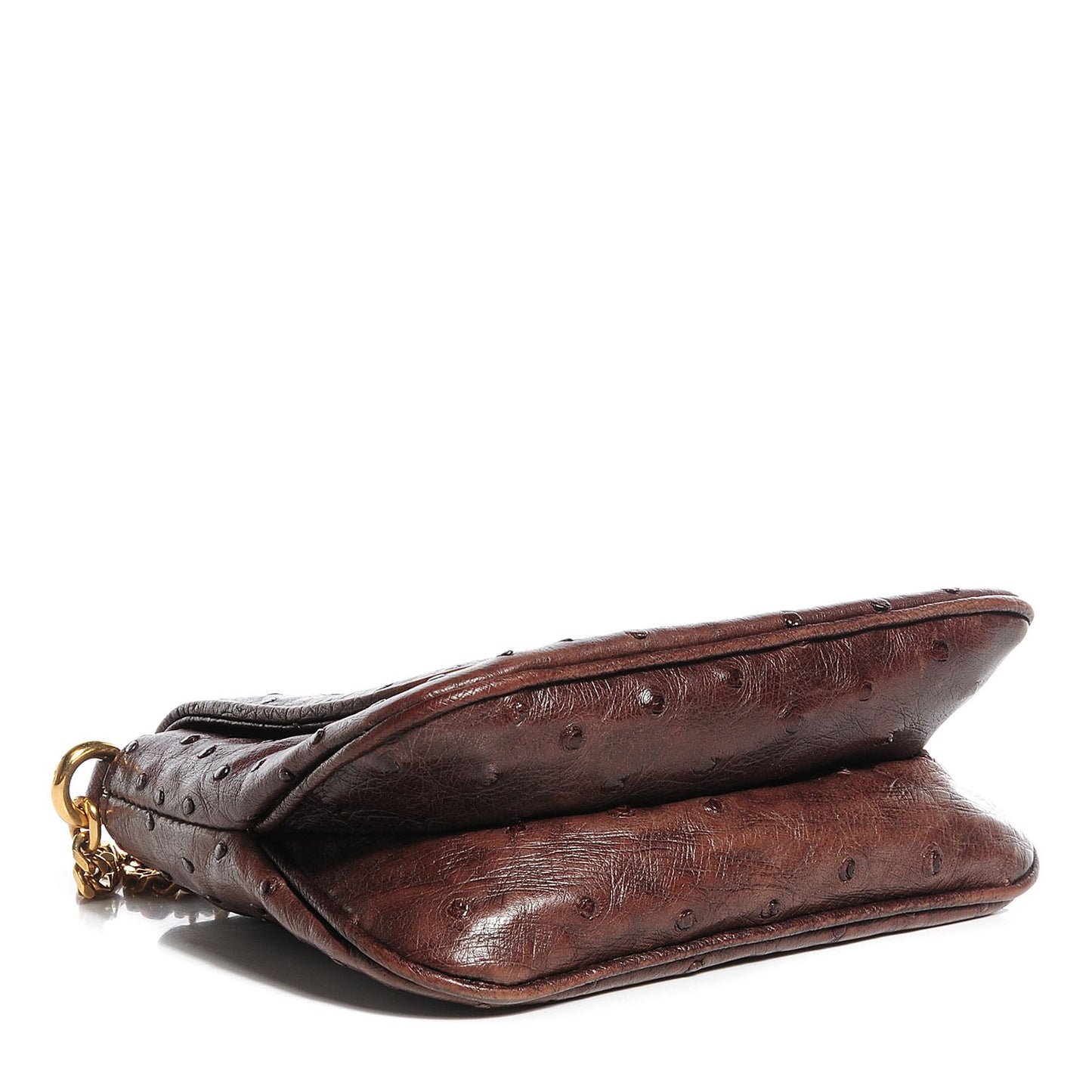 Ostrich Small 1973 Chain Shoulder Bag