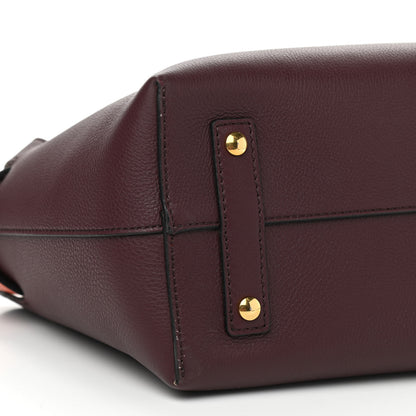 Burberry Soft Grain Calfskin Small Belt Bag Deep Claret 11 of 12