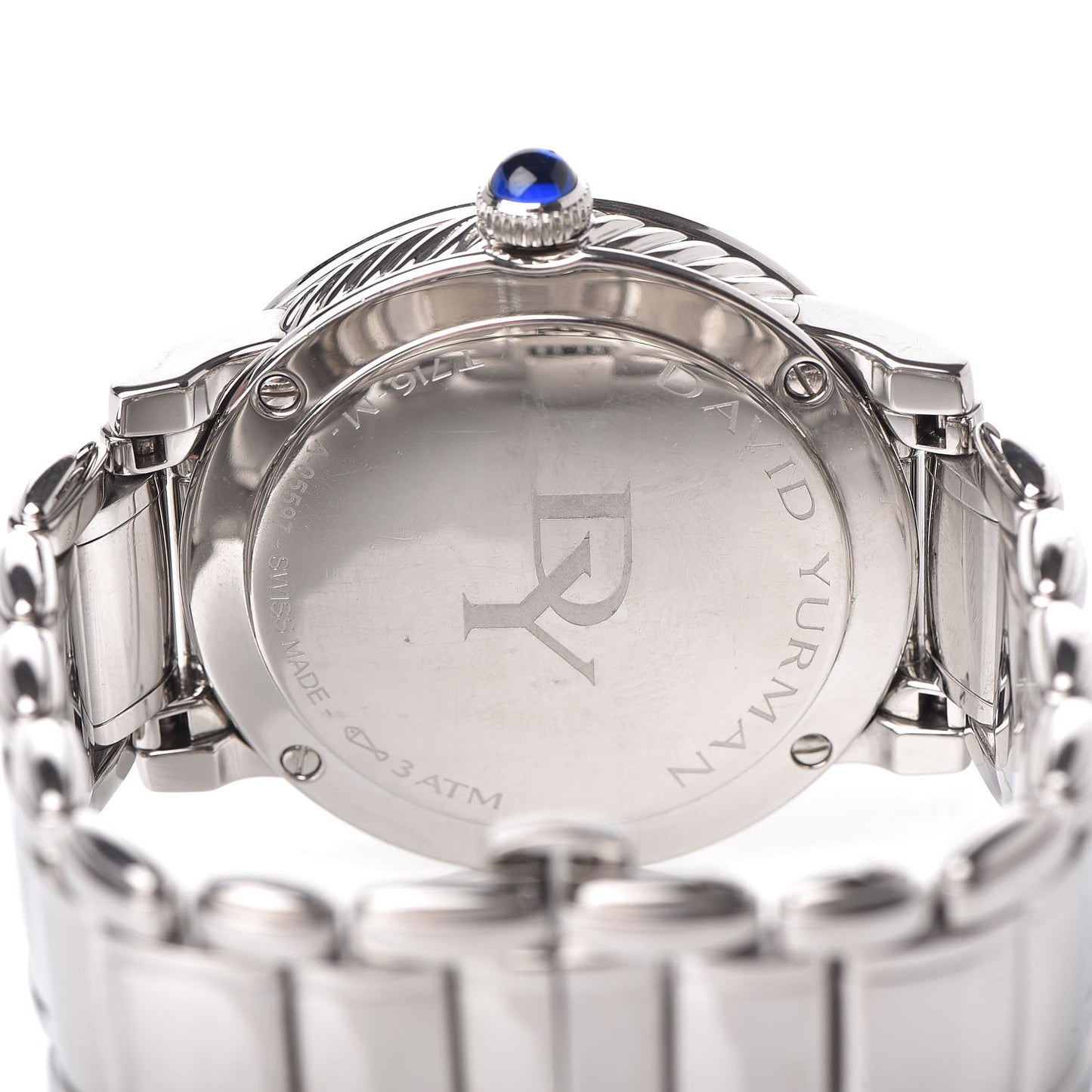 Stainless Steel Diamond Bezel Mother of Pearl 38mm Classic Quartz Watch