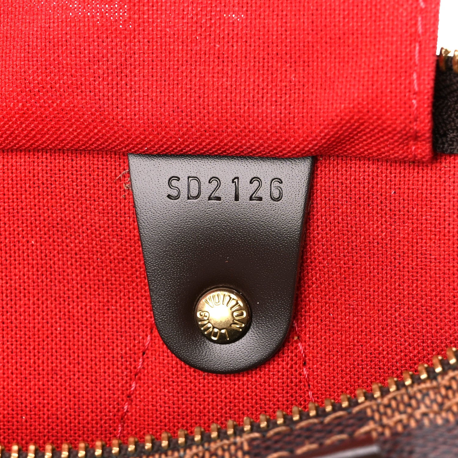 Louis Vuitton Damier Ebene Speedy 25 7 of 13