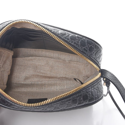 Gucci Microguccissima Mini Bree Messenger Bag Black 5 of 8
