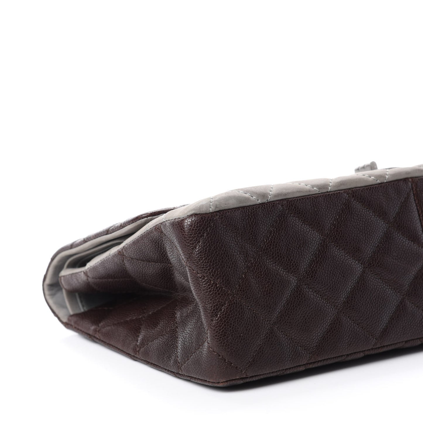 Caviar Iridescent Calfskin 2.55 Reissue 226 Flap Brown Grey