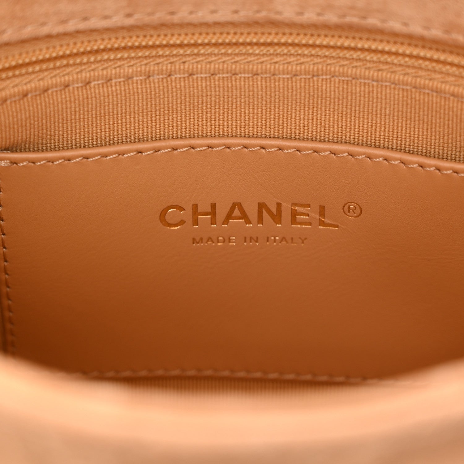 Chanel Suede Quilted Mini Flap Dark Beige 6 of 11