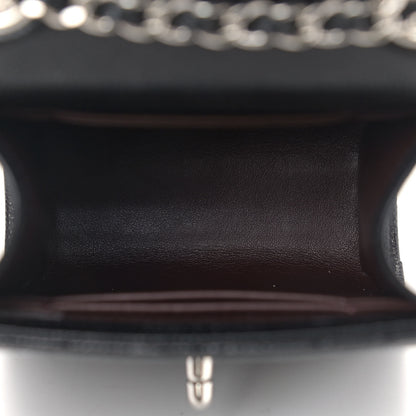 Chanel Caviar Quilted Classic Phone Holder Black 5 of 10