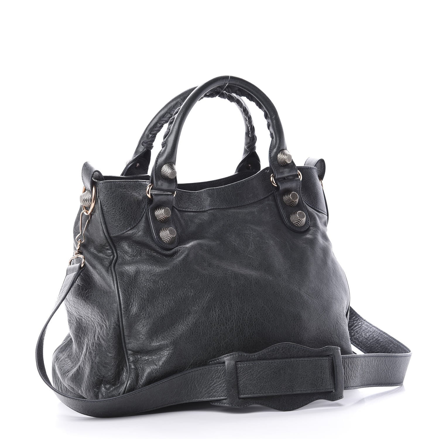 Balenciaga Agneau Giant 21 Rose Gold Hardware Velo Anthracite 4 of 14