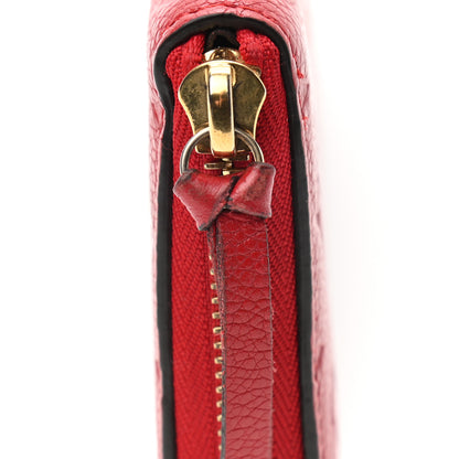 Louis Vuitton Empreinte Clemence Wallet Cherry 5 of 10