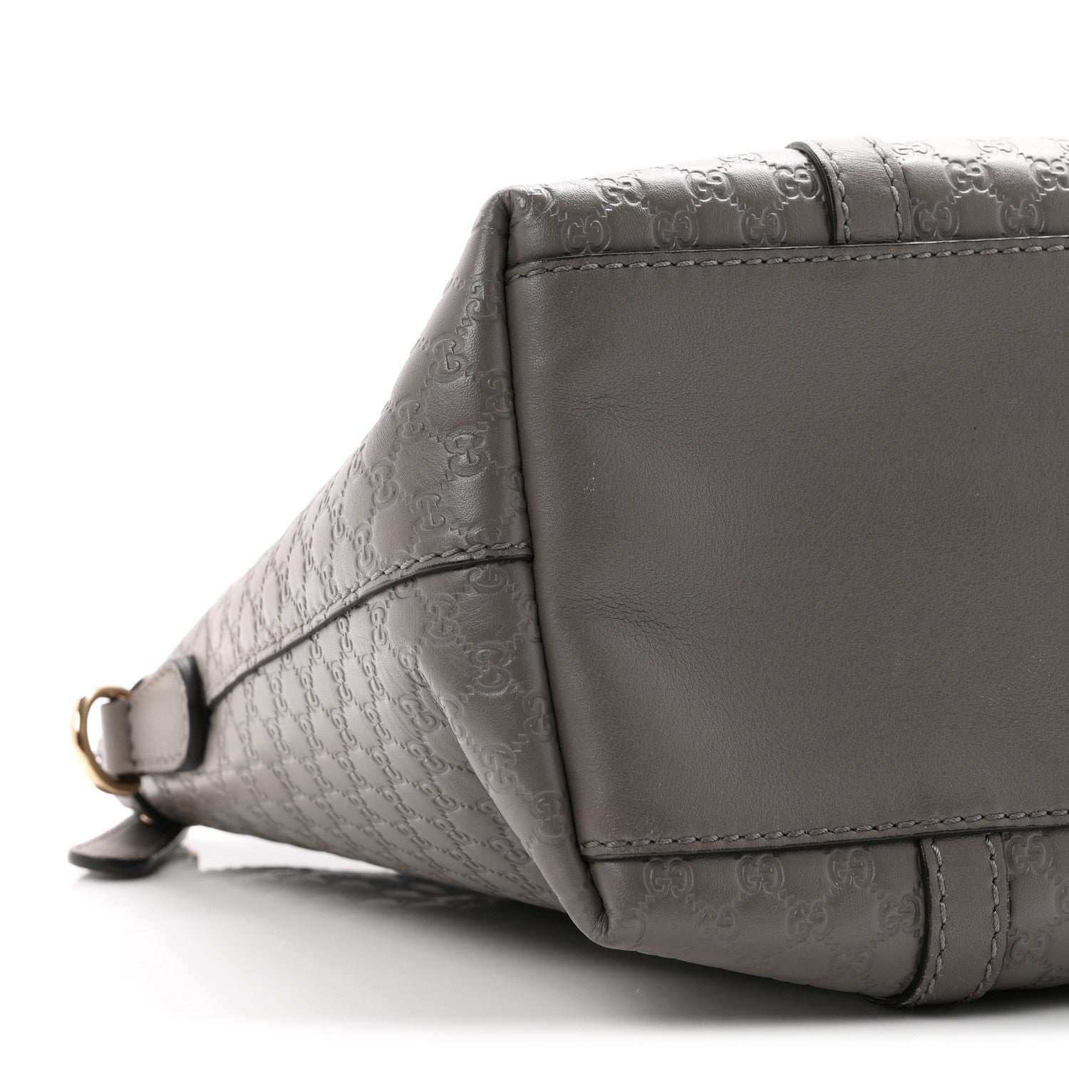 Gucci Soft Microguccissima Small Zippered Satchel Loess 9 of 10