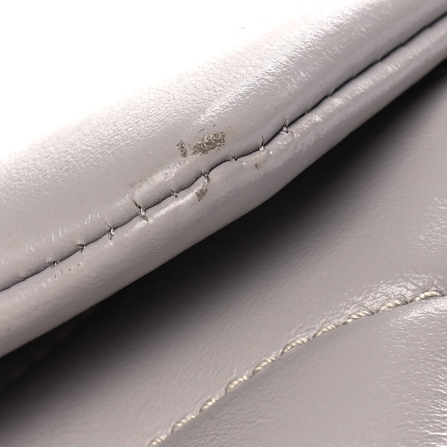 Calfskin Y Quilted Monogram Toy Loulou Satchel Granite