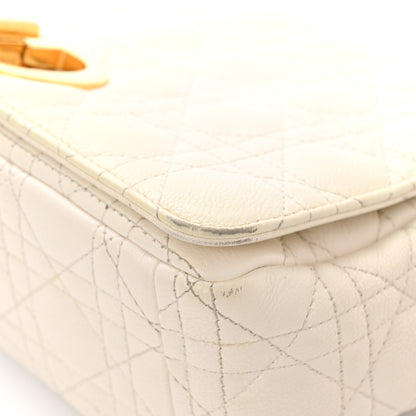 Christian Dior Grained Calfskin Cannage Large Caro Bag Latte 12 of 12