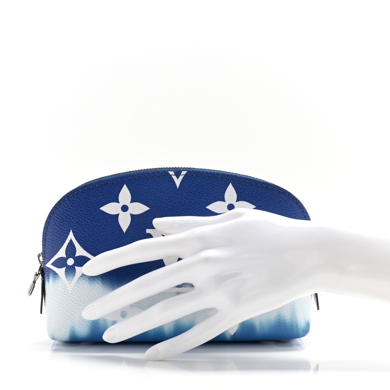Louis Vuitton Monogram Giant Escale Cosmetic Pouch Blue 2 of 8