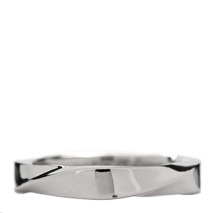 Graff 18K White Gold 3.5mm Laurence Graff Spiral Band Ring 47 4 1 of 6