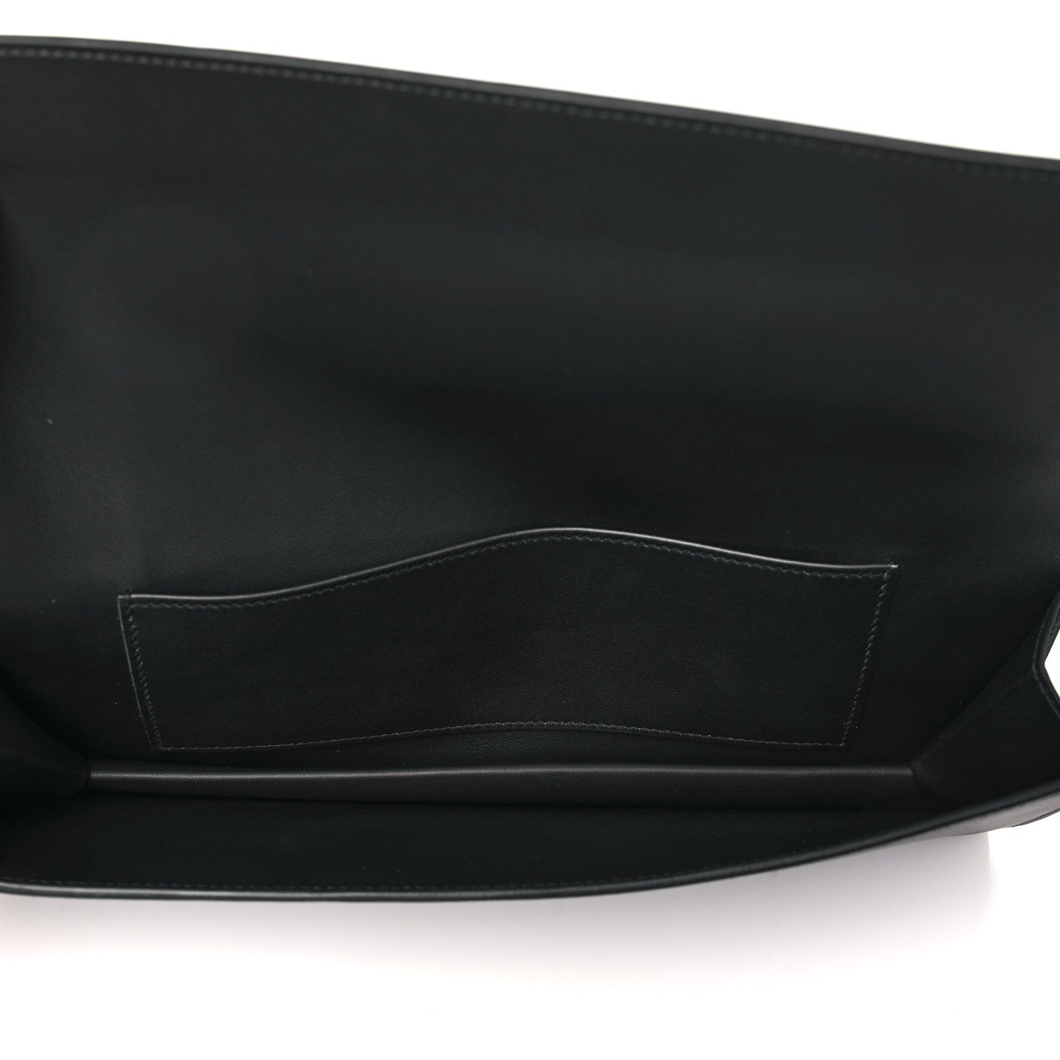 Hermes Swift Shadow Clutch 29 Black 5 of 11