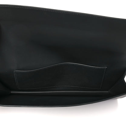 Hermes Swift Shadow Clutch 29 Black 5 of 11