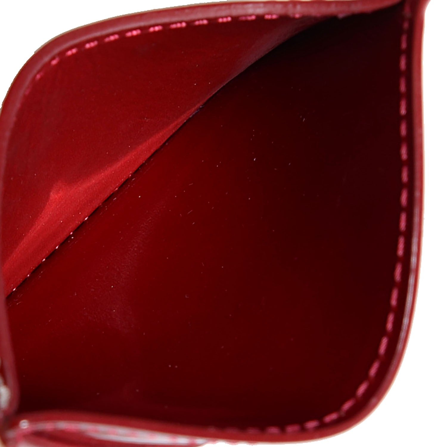 Louis Vuitton Vernis Rayures Mirror Case Pomme D'Amour 6 of 8