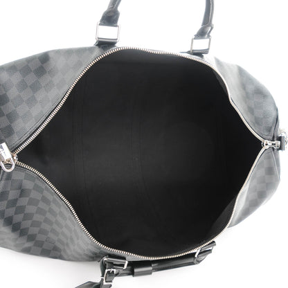 Louis Vuitton Damier Graphite Keepall Bandouliere 55 6 of 8