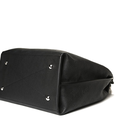 Louis Vuitton Mahina Beaubourg Hobo MM Black 8 of 10