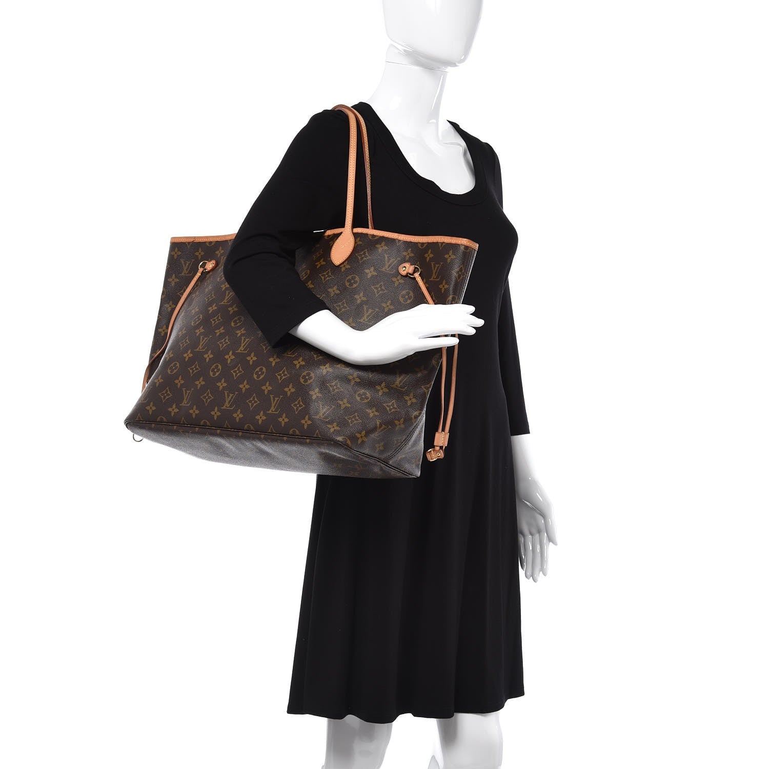 Louis Vuitton Monogram Neverfull GM 2 of 12