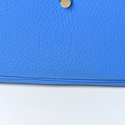 Hermes Taurillon Clemence Lindy 34 Bleu Hydra 15 of 17