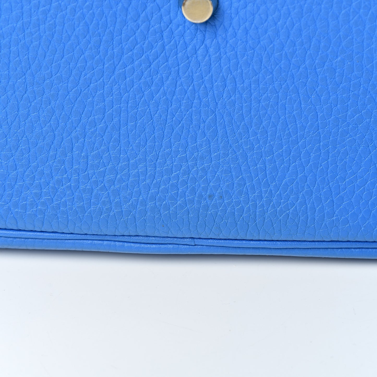 Taurillon Clemence Lindy 34 Bleu Hydra
