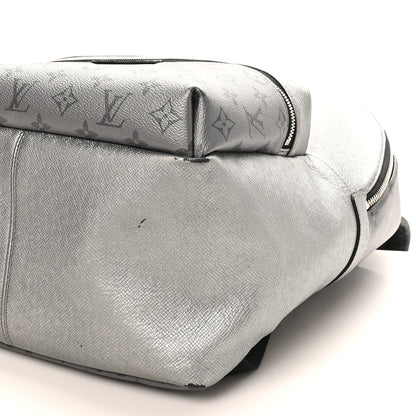 Louis Vuitton Monogram Taiga Discovery Backpack PM Silver 9 of 10