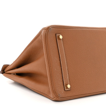 Hermes Togo BIRKIN 35 Gold 9 of 14