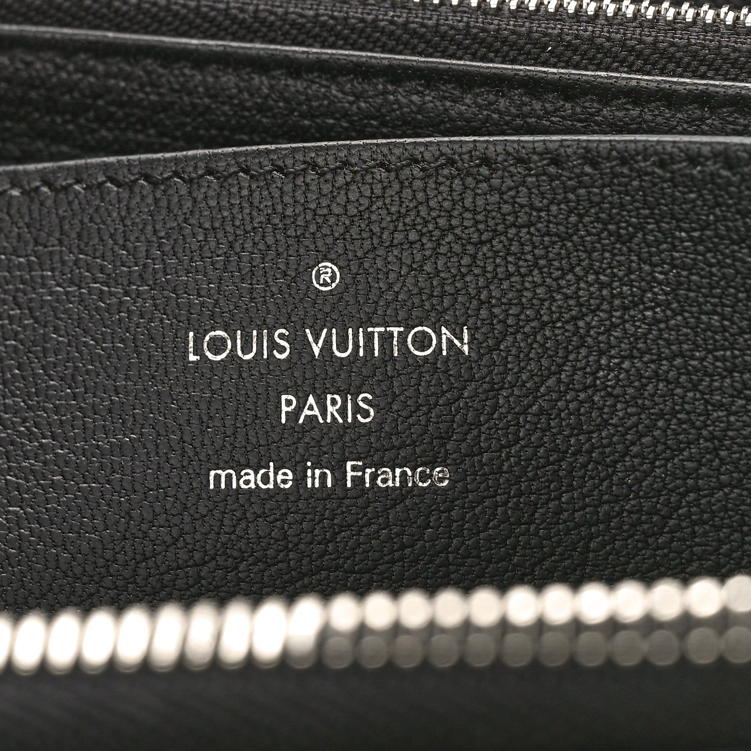 Louis Vuitton Snakeskin Monogram Zippy Padlock Wallet Black 6 of 9
