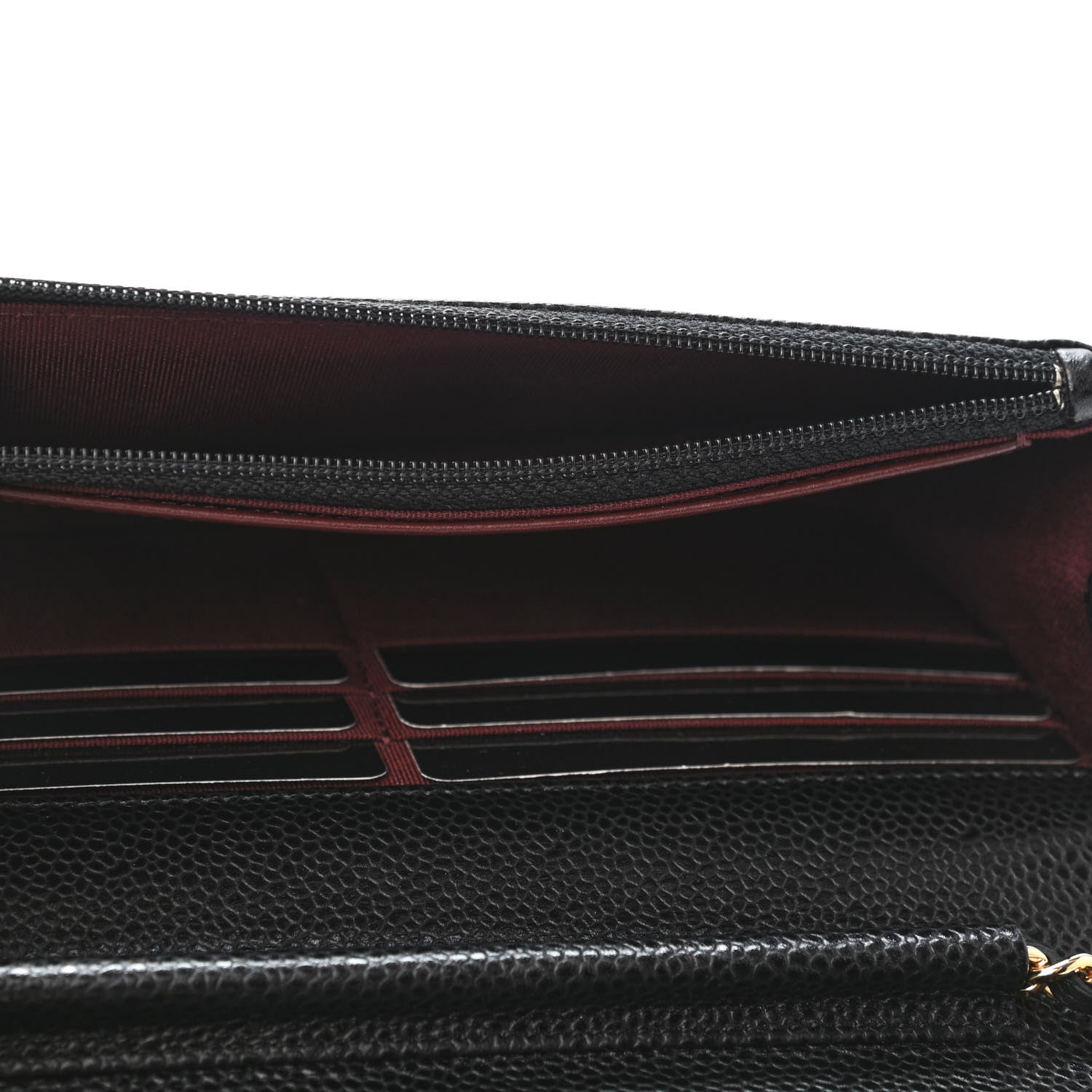 Chanel Caviar Quilted Wallet On Chain WOC Black 4 of 4