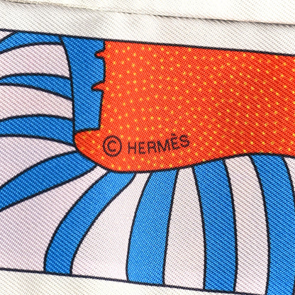 Hermes Silk Factory Suite Twilly Jaune Vif Rose Malabar 3 of 4