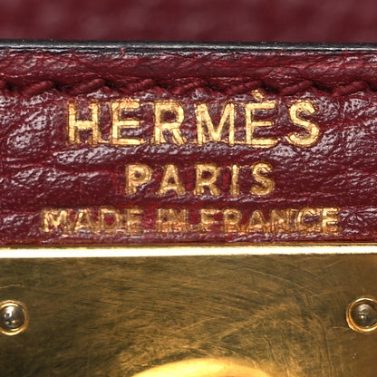 Hermes Ardennes Kelly Sellier 28 Rouge H 6 of 12