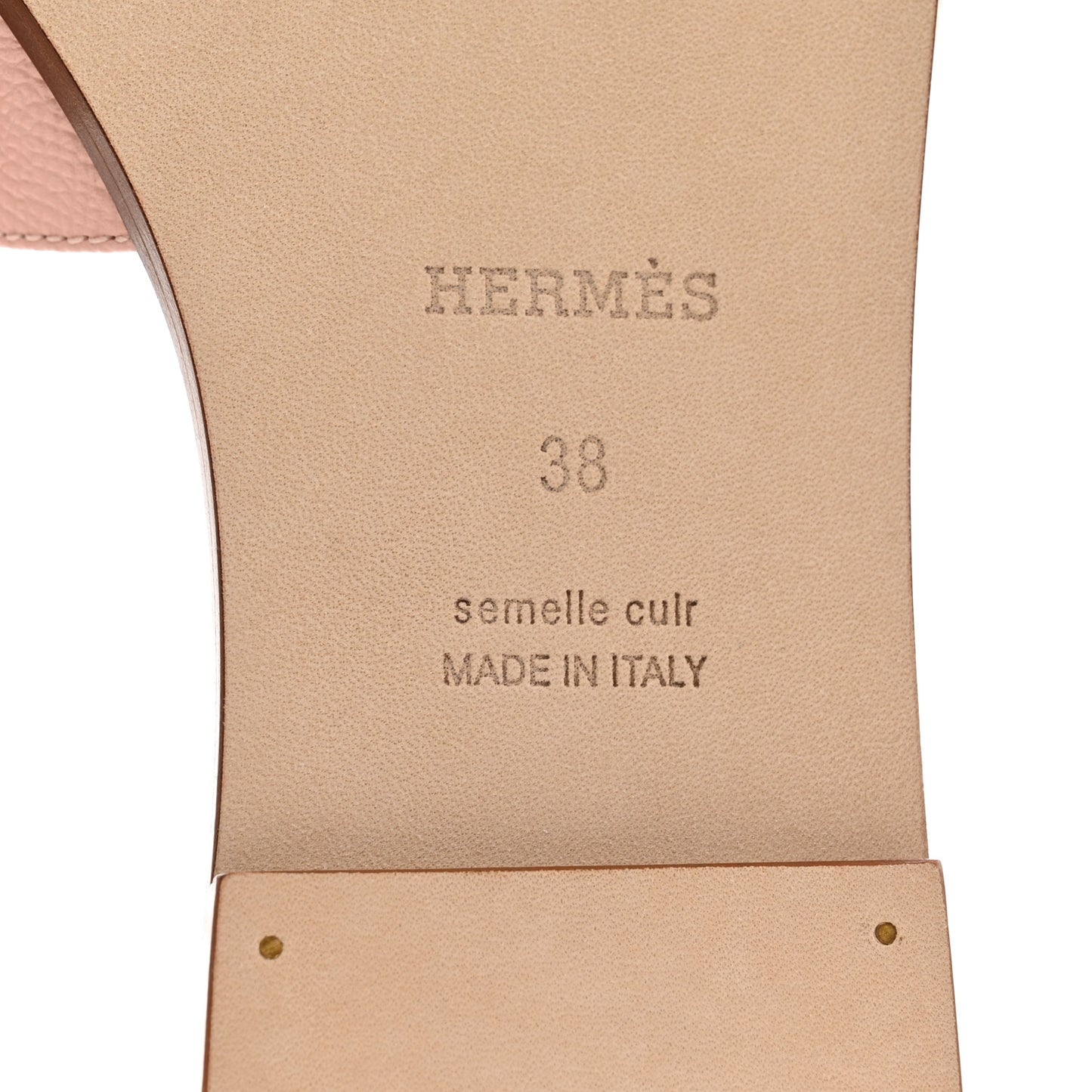 Epsom Oran Sandals 38 Rose Pale