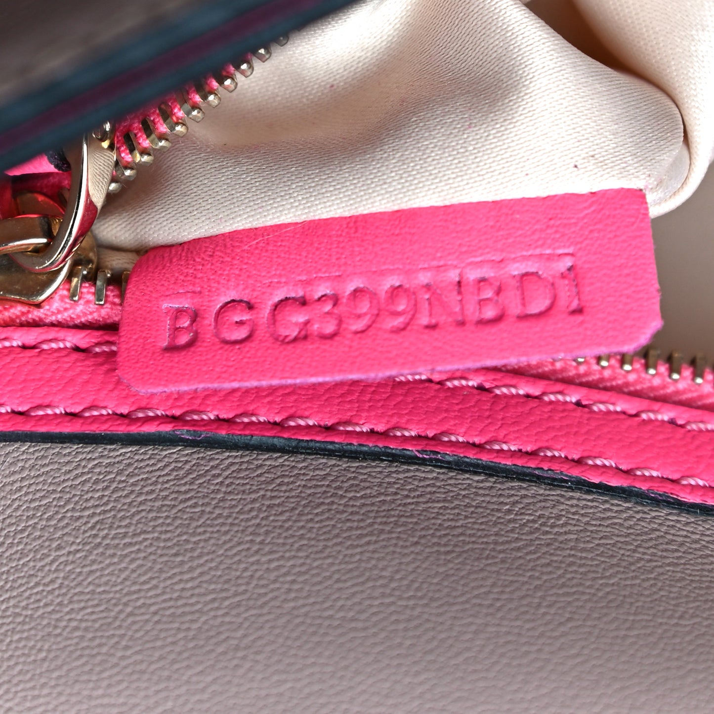 Nappa Rockstud Wristlet Clutch Fuxia Fluo