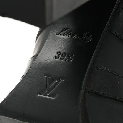Louis Vuitton Suede Calfskin Monogram Star Trail Ankle Boots 39.5 Black 7 of 9