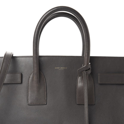 Saint Laurent Calfskin Small Sac De Jour Fog 11 of 11