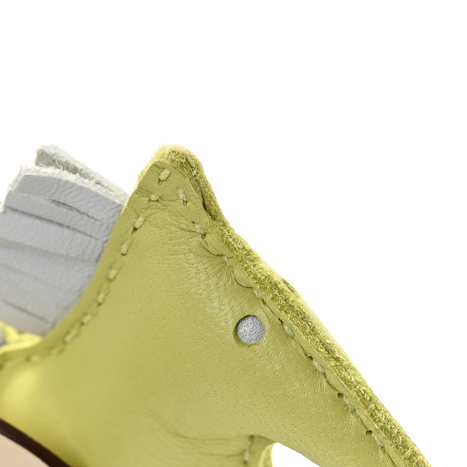 Hermes Milo Lambskin Grigri Rodeo Pegase Horse Bag Charm PM Jaune Bourgeon Bleu Brume Nata 3 of 6