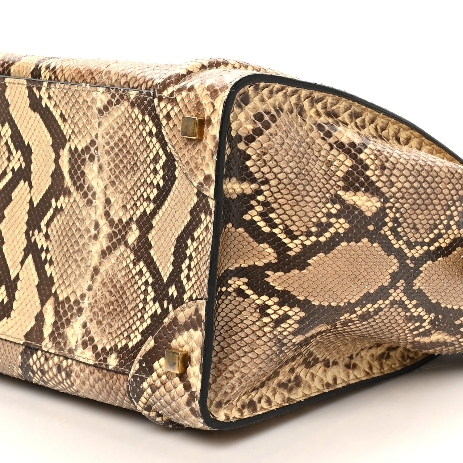 Celine Snakeskin Mini Luggage Beige 9 of 9