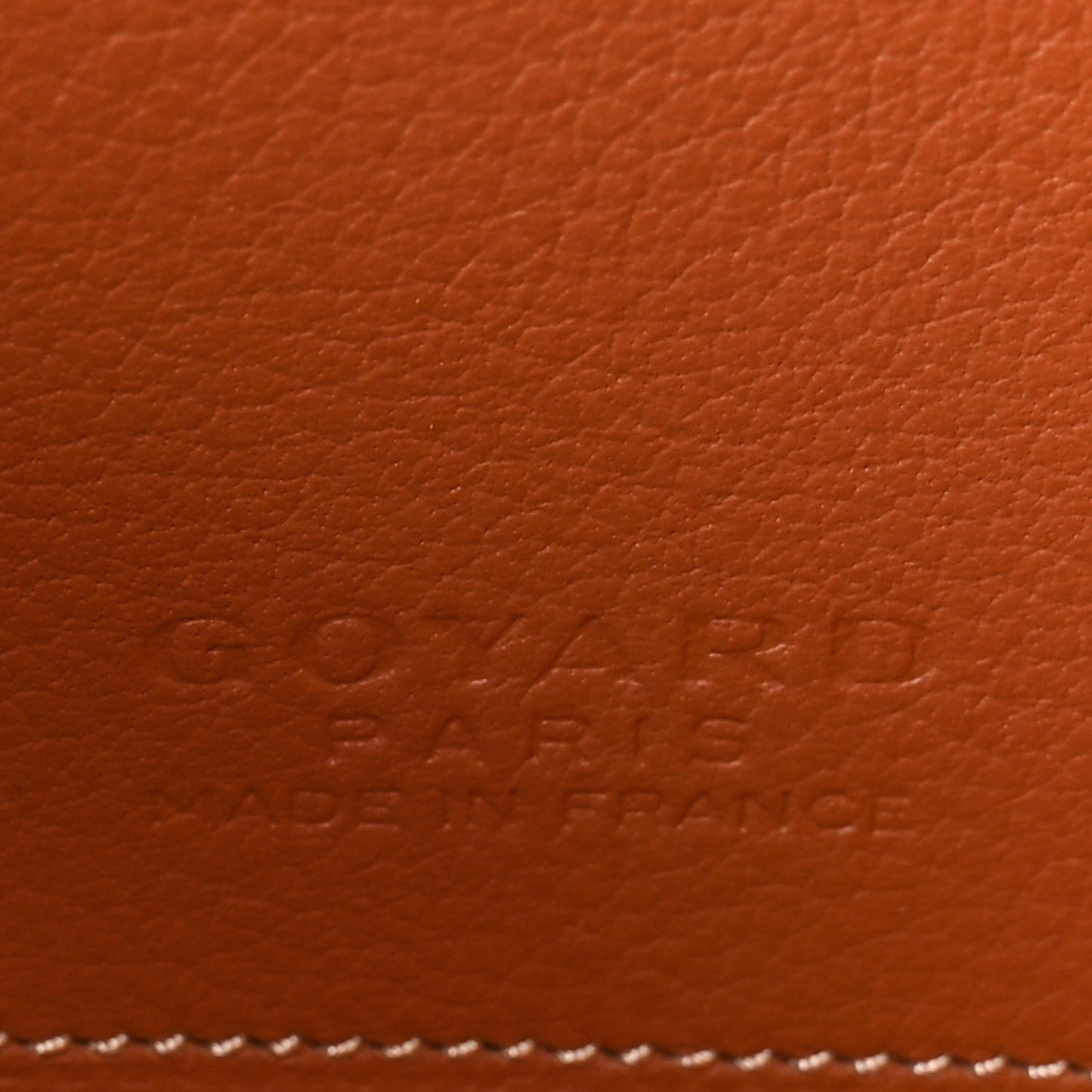 Goyardine Mini Senat Pochette Black Gold