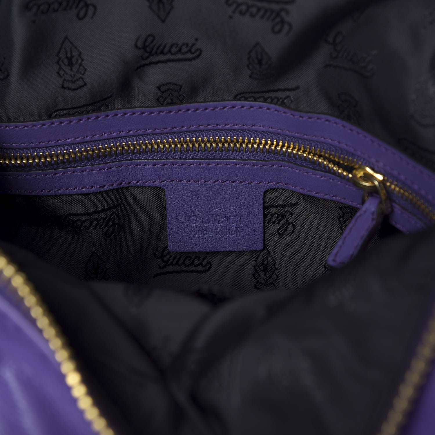Gucci Calfskin Medium Darwin Convertible Backpack Purple 7 of 10