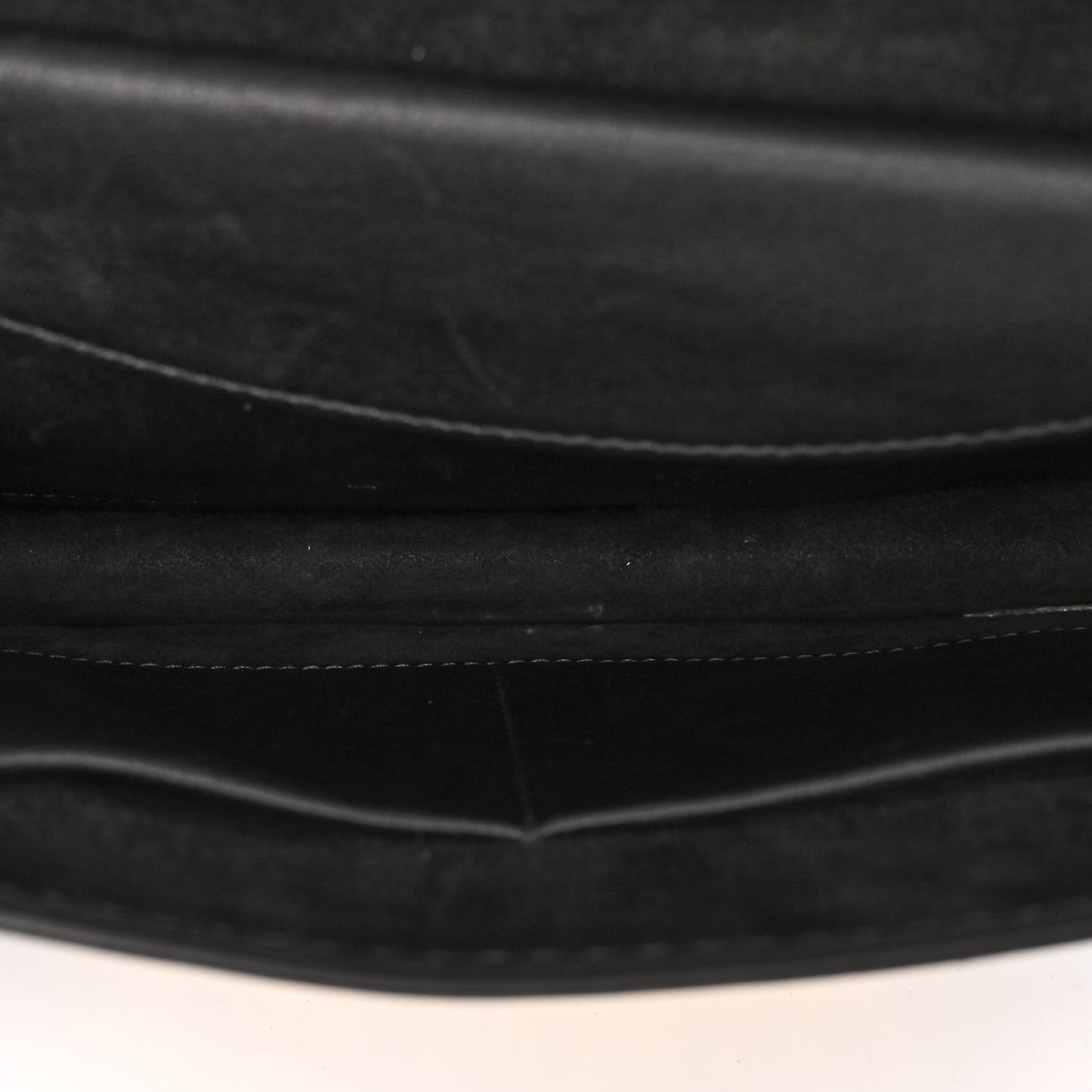 Calfskin J'Adior Chain Flap Bag Black