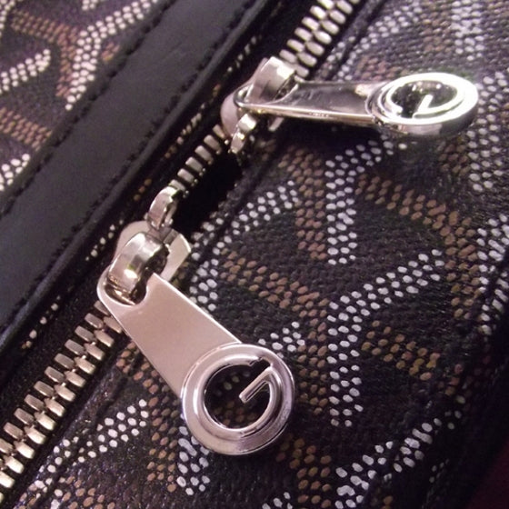 Goyard Goyardine Trolley MM Rolling Suitcase Black 11 of 11