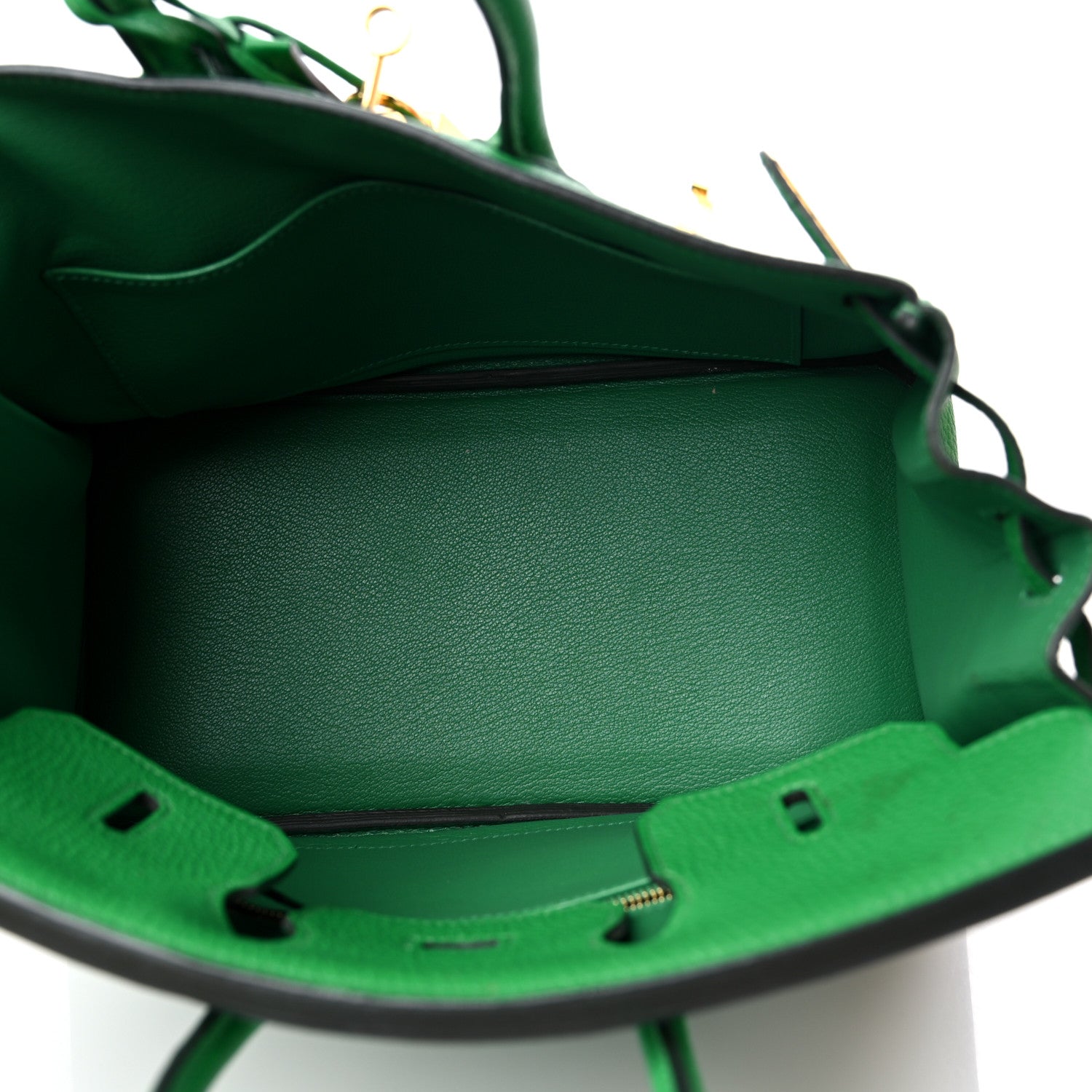 Hermes Togo Birkin 25 Bambou 5 of 12