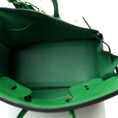 Hermes Togo Birkin 25 Bambou 5 of 12