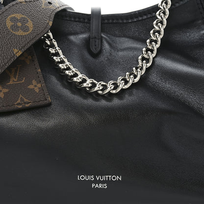 Louis Vuitton Lambskin CarryAll Cargo Vibe PM Black 7 of 9