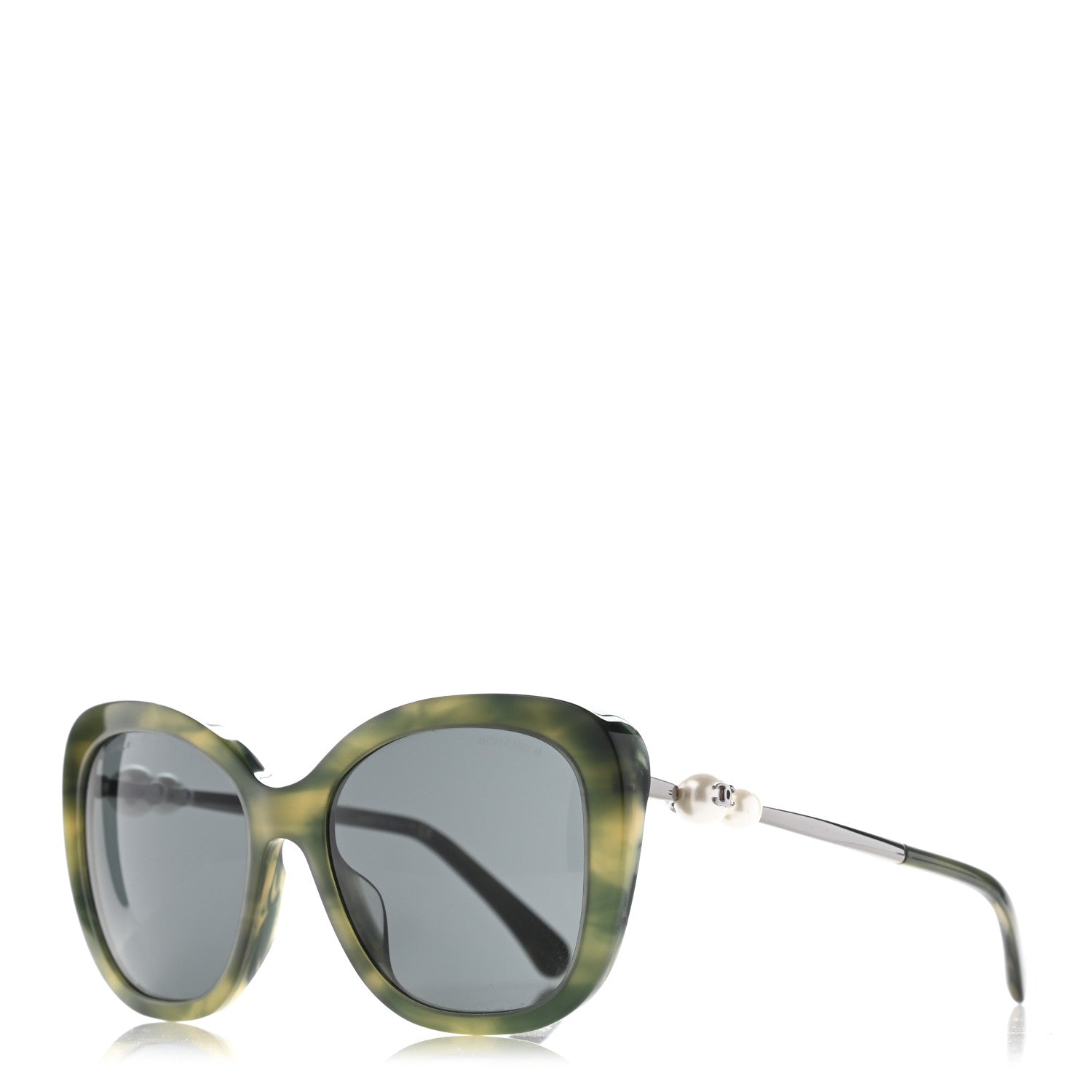 Chanel Pearl Sunglasses 5338-H-A Green 1 of 7