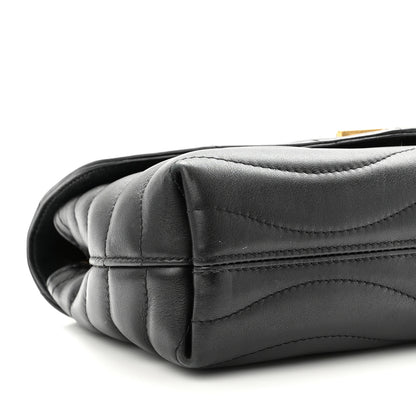 Louis Vuitton Calfskin LV New Wave Chain Bag Black 8 of 11
