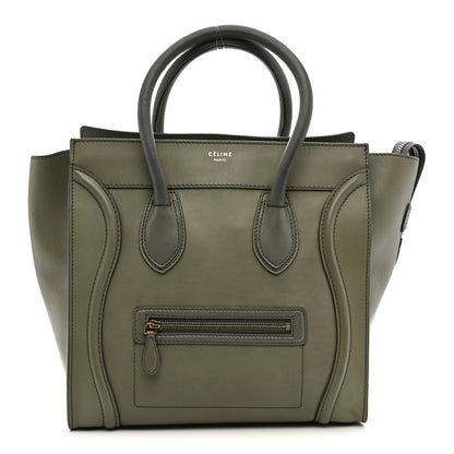 Celine Smooth Calfskin Mini Luggage Almond 1 of 19
