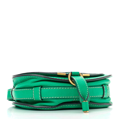 Chloe Calfskin Mini Marcie Round Crossbody Bag Jade Green 4 of 9